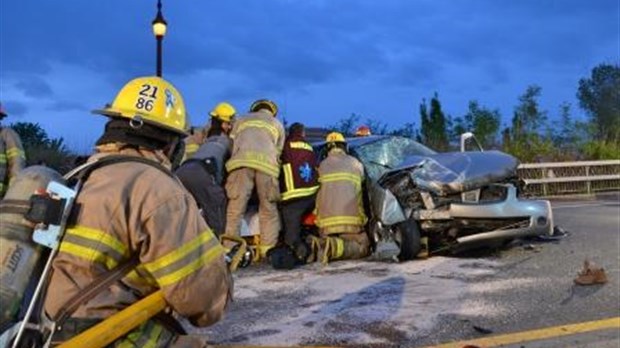 Deux quinquagénaires impliqués dans un accident de la route